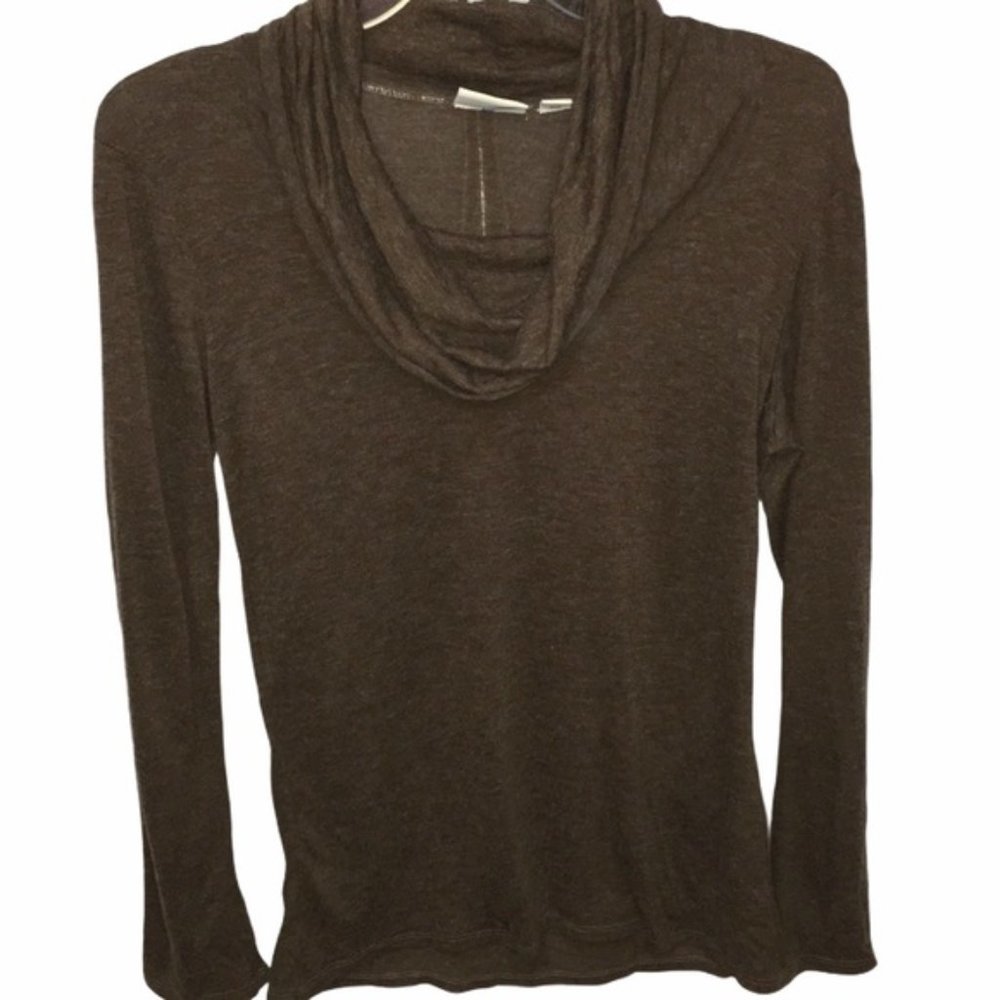 Dockers Cowl Neck Wool Blend Sweater Shirt